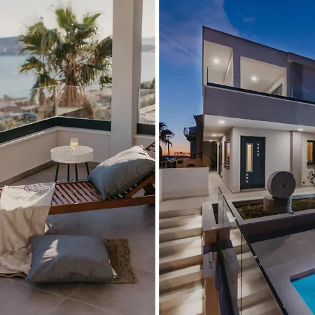 Villa Lux Core With Amazing View And Heated Pool Trogir